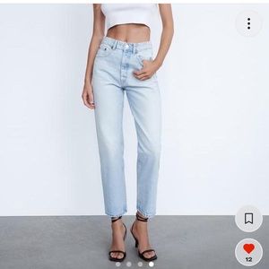 Zara high waisted jeans